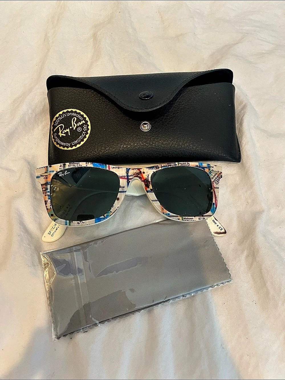Ray-Ban Rare Prints Special Series #2 Original Wayfarer (NYC Subway Map)